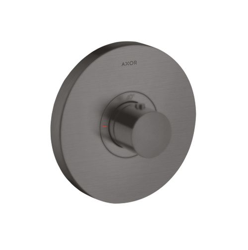 AXOR-HG-AXOR-ShowerSelect-Thermostat-HighFlow-Unterputz-rund-Brushed-Black-Chrome-36721340 gallery number 1